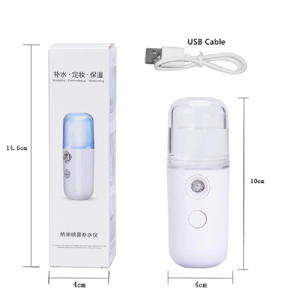 USB Mist Facial Sprayer Humidifier Rechargeable