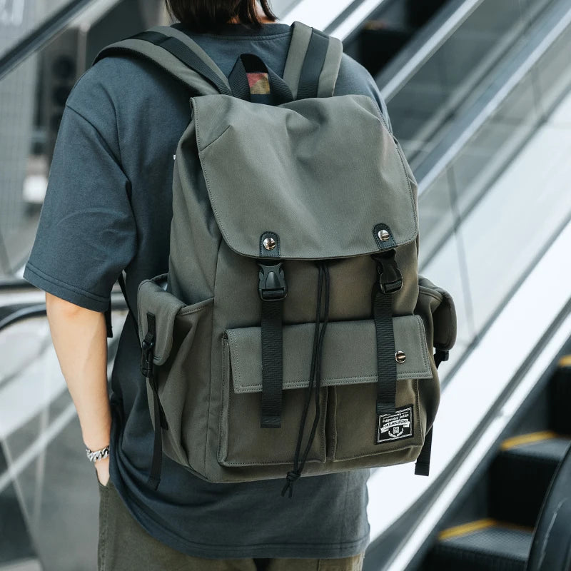 Fashion Drawstring Backpack for Men