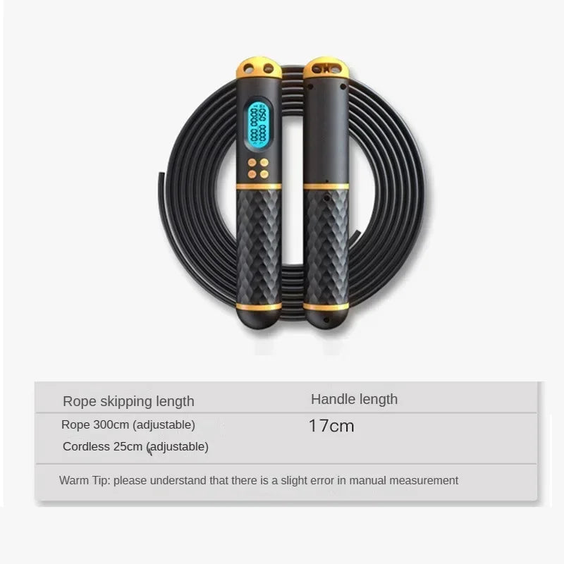 2 In 1 Multifun Skipping Rope With Digital Counter