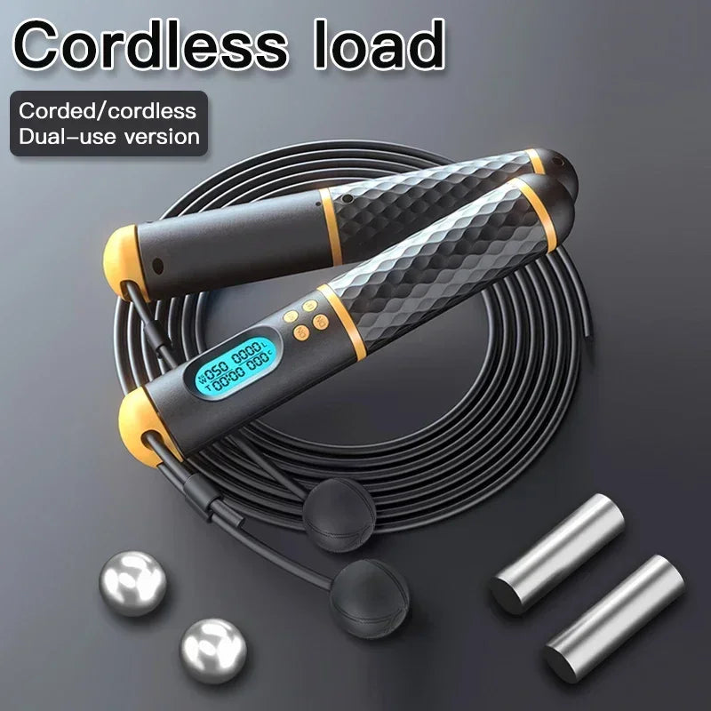 2 In 1 Multifun Skipping Rope With Digital Counter