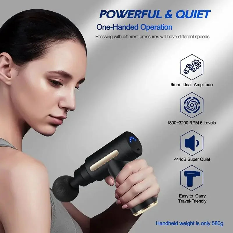 USB Mini Massage Gun Fascia Machine