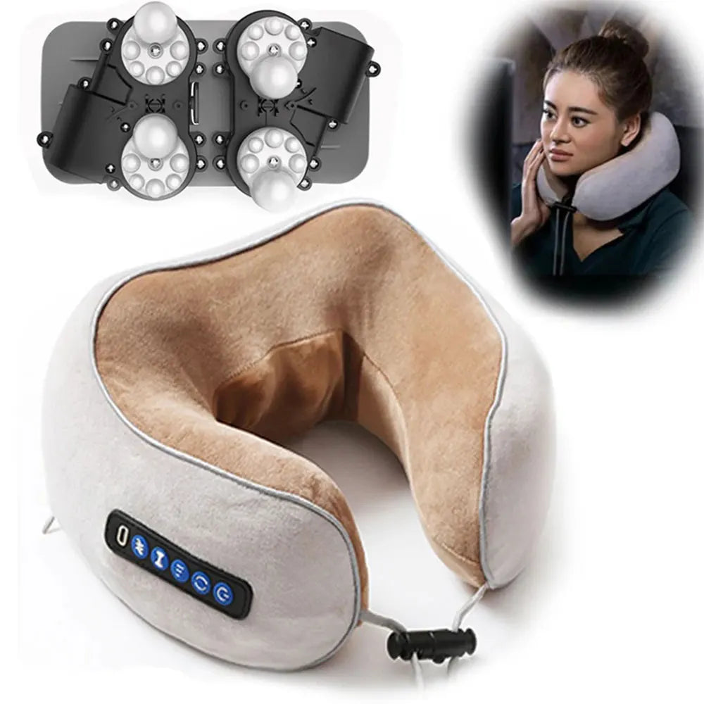 U Shaped Pillow Neck Massager