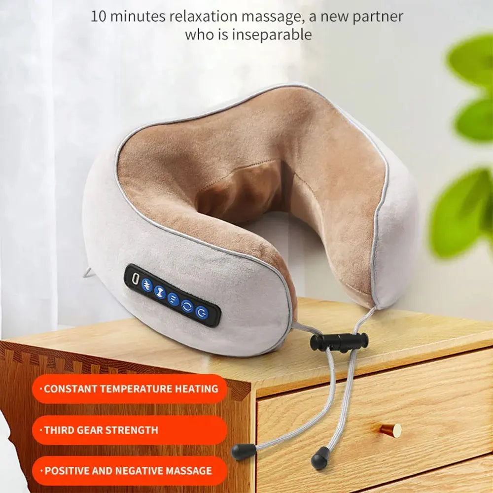 U Shaped Pillow Neck Massager