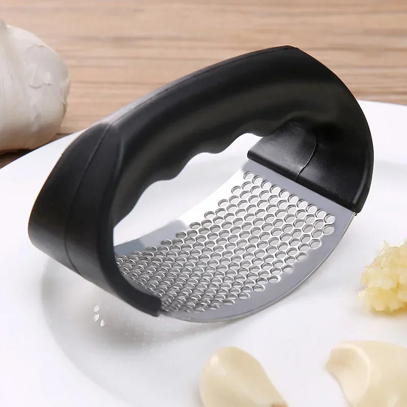 1/2Pcs Stainless Steel Garlic Press