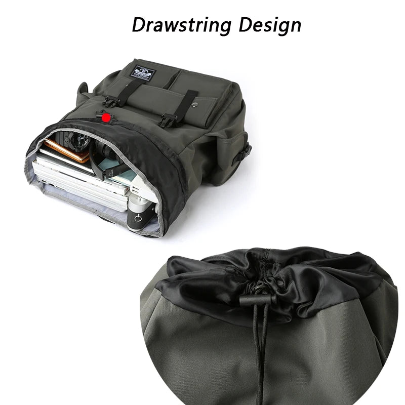 Fashion Drawstring Backpack for Men